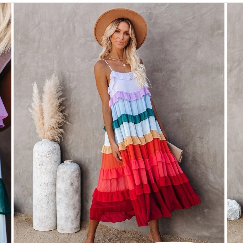 VICI RUFFLE DRESS